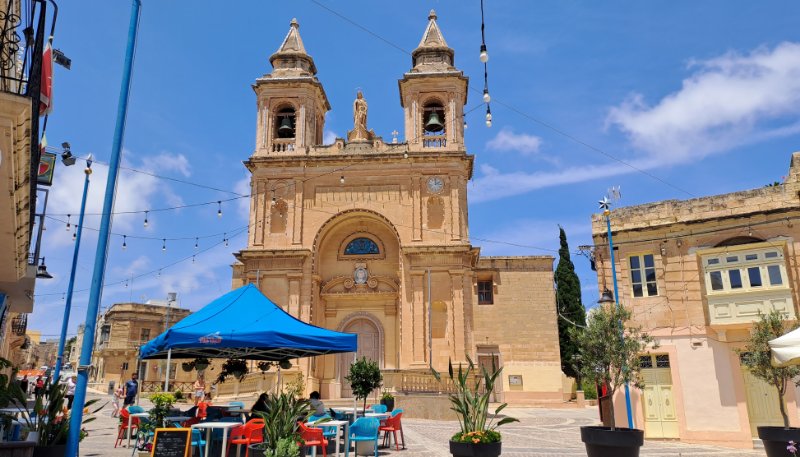 Malta, marsaxlokk, crkva